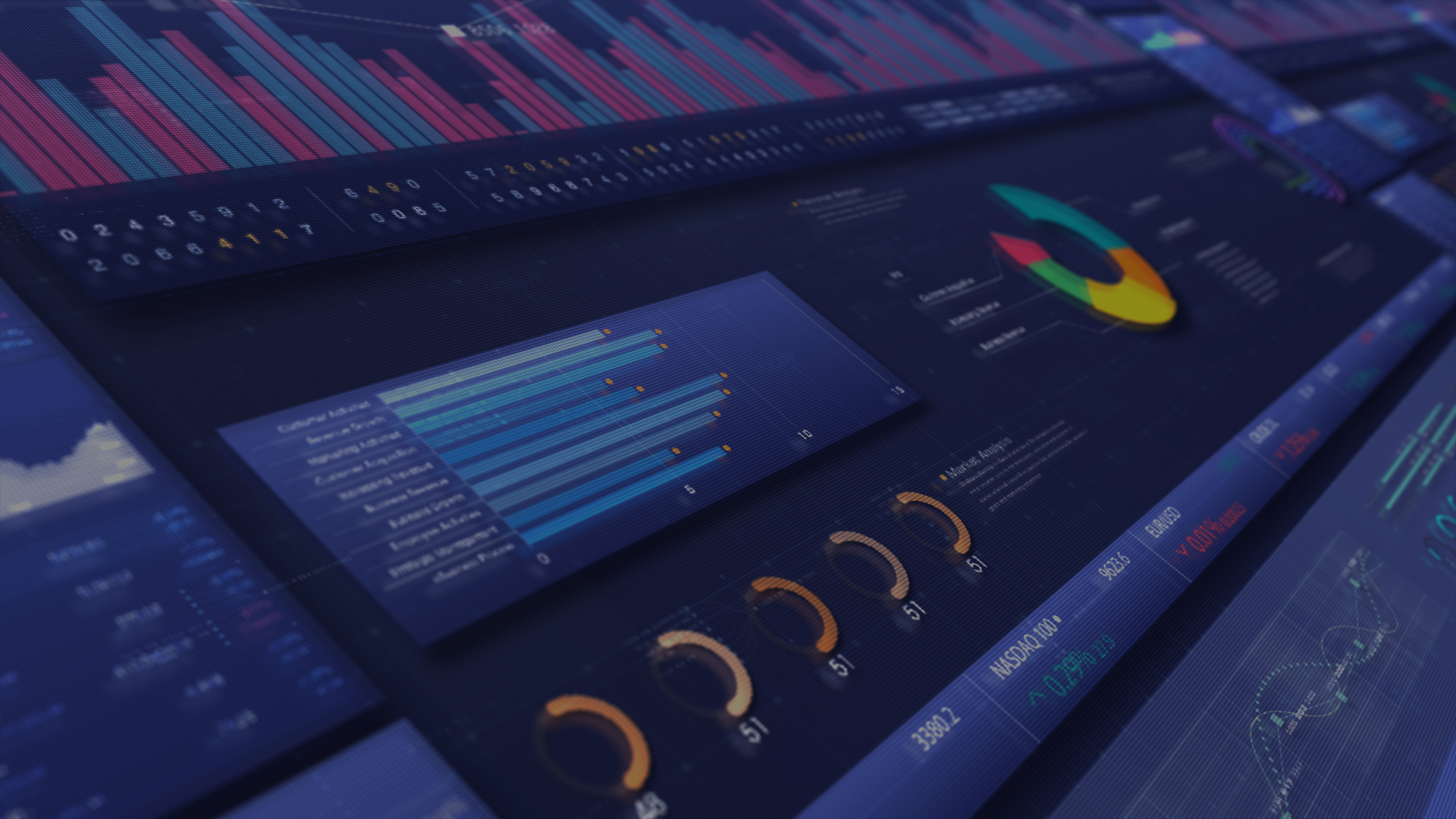 Operations Support System dashboard